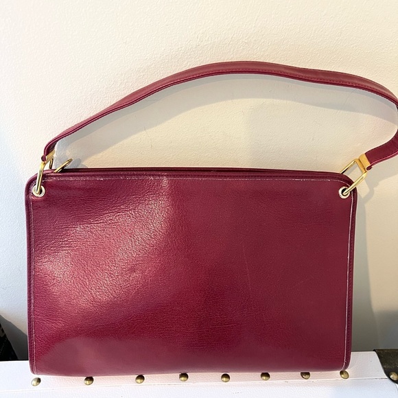 Dior Dark Red Shoulder Bag - Picture 2 of 9